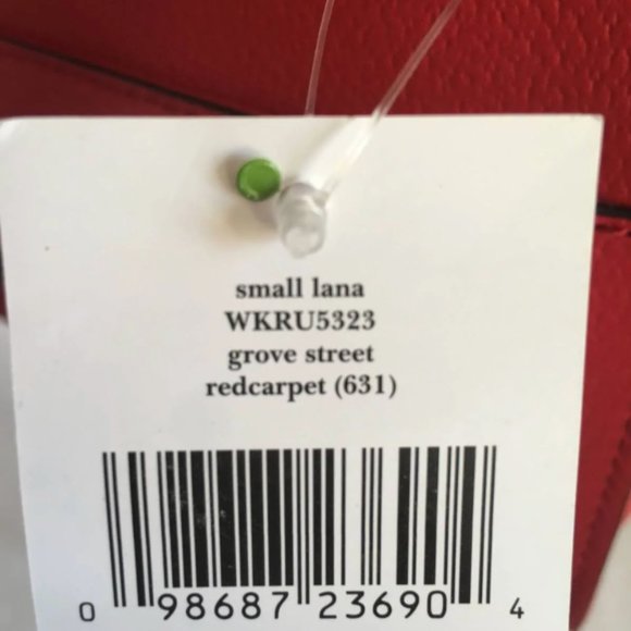 Nwt Small Kate Spade Red Carpet Luna Crossbody Handbag - Picture 2 of 2
